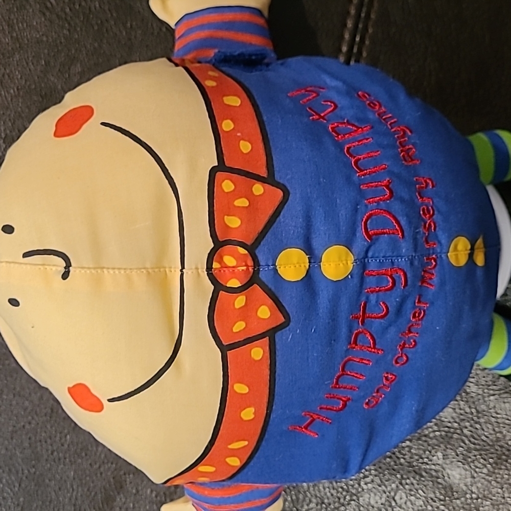 Vintage Retro Humpty Dumpty soft book musical pull-string plays Lullaby …
